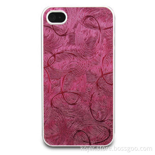 Crystal Case for Apple's iPhone 4, Made of PC and PU Materials